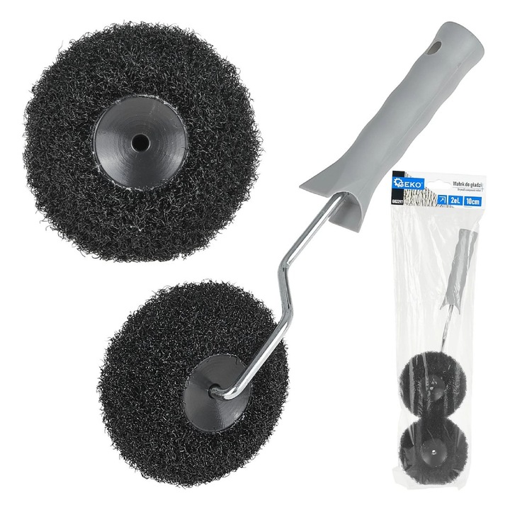 Валяк за шпакловка и замазка за фуги с резерв, 10 cm, Geko G02297