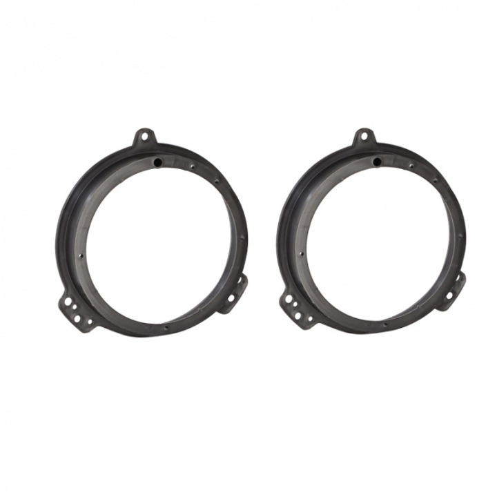 Inele adaptoare difuzoare auto, auto100, pentru Audi A4 B5, 165mm, set 2 buc, negru