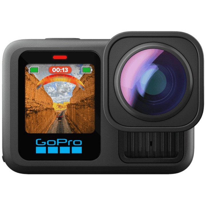 Спортна видеокамера GoPro Hero13 Black, 5.3K60, Ultra Wide Edition Bundle