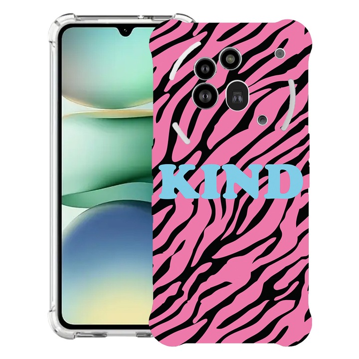 BestCase® Husa Anti Shock 1.5mm Compatibil cu Nothing Phone (3a) Pro, cu Design Kind, Reinforced 4 Corners, 3119592 AS 1872