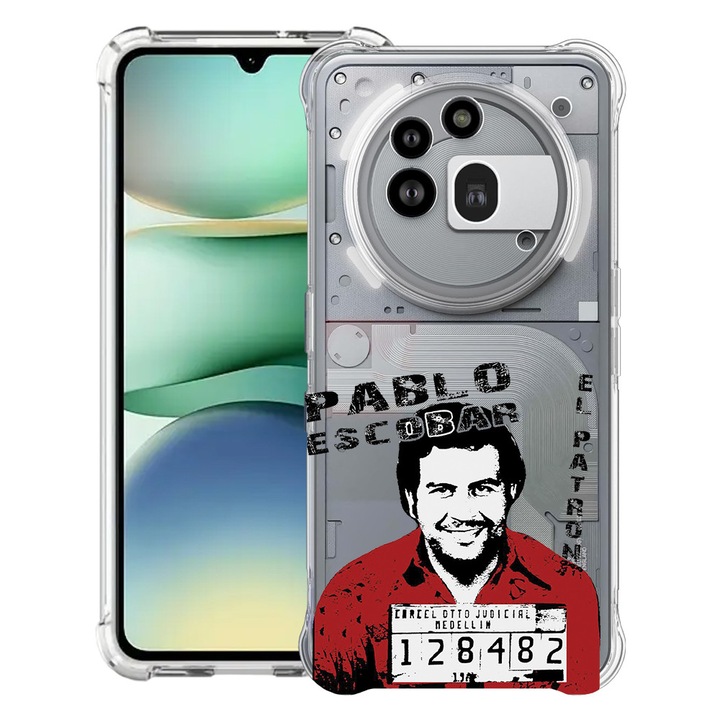 BestCase® Устойчив на удар калъф 1.5мм Съвместим с Nothing Phone (3a) Pro, с дизайн Pablo, подсилени 4 ъгъла, 3119592 AS 444