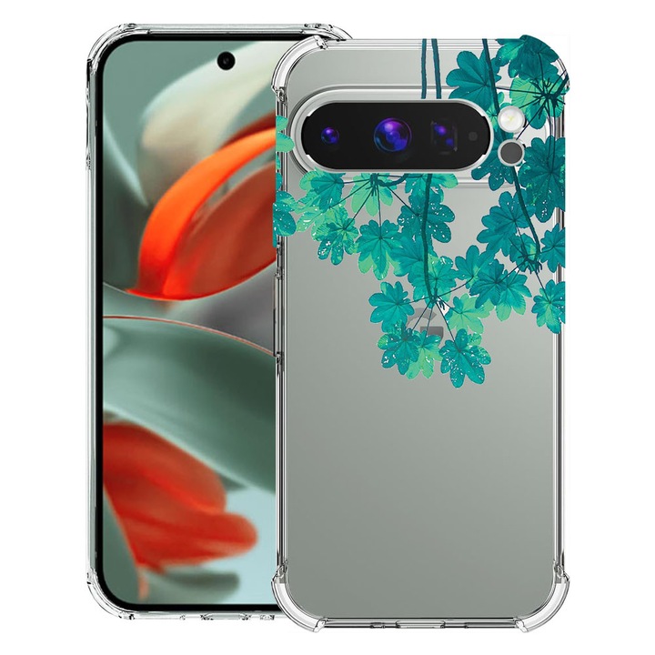 BestCase® Husa Anti Shock 1.5mm Compatibil cu Google Pixel 10 Pro / Pixel 10, cu Design Dream Feathers, Reinforced 4 Corners, 3119593 AS 682