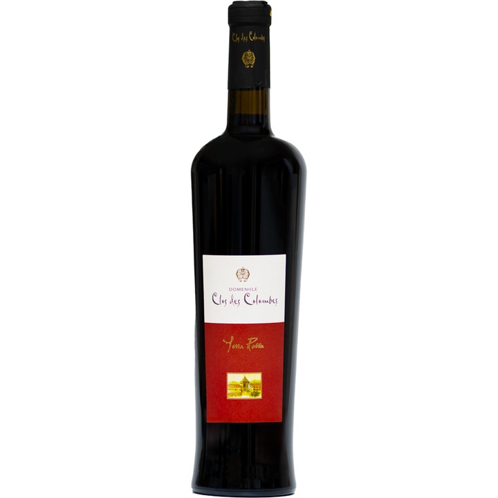 Vin roșu Domeniile Clos Des Colombes Terra Rossa, Syrah/Pinot Noir, 0.75 l, maturat în stejar