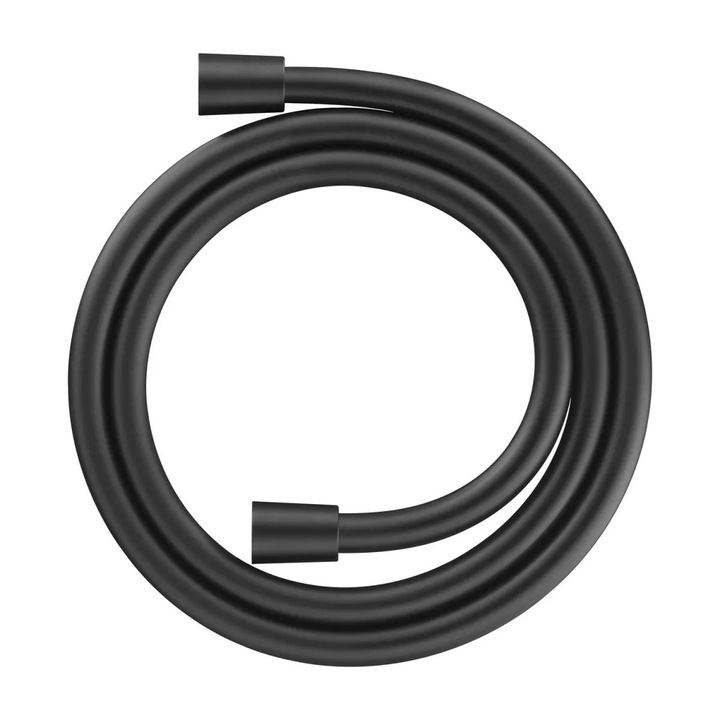 Furtun de dus Duravit, 1.25m, negru, set 5 bucati