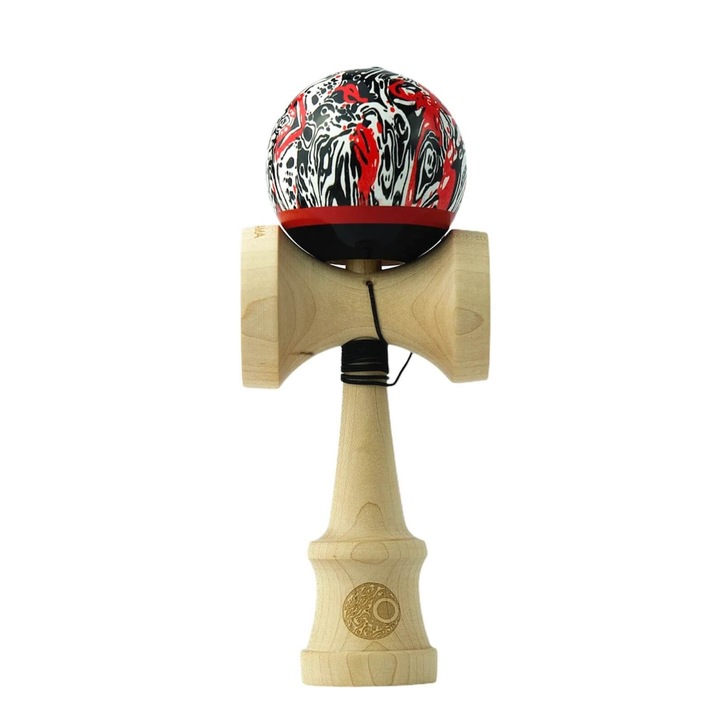 Kendama OKendama Dusk Sticky Black Tales Лимитирано издание, форма ZERO1, минималистичен дизайн, 30 см