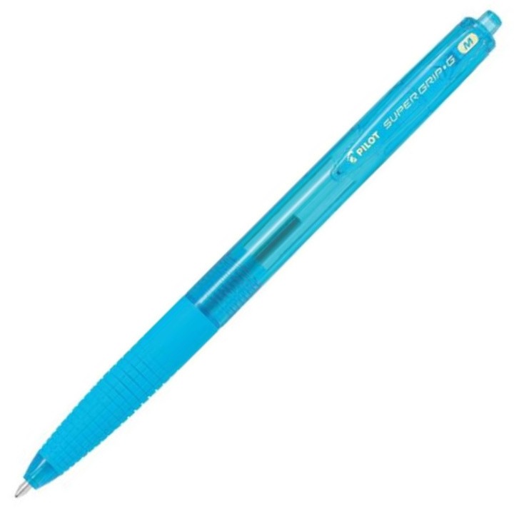 Химикалка Pilot Supergrip G 1.0 mm дебел връх прибираща се синя PBPGG-8R-MLB