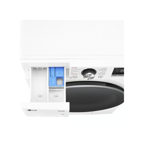 Masina de spalat rufe LG F2WR7091, 9 kg, 1200 rpm, alb, 85x60x47,5cm