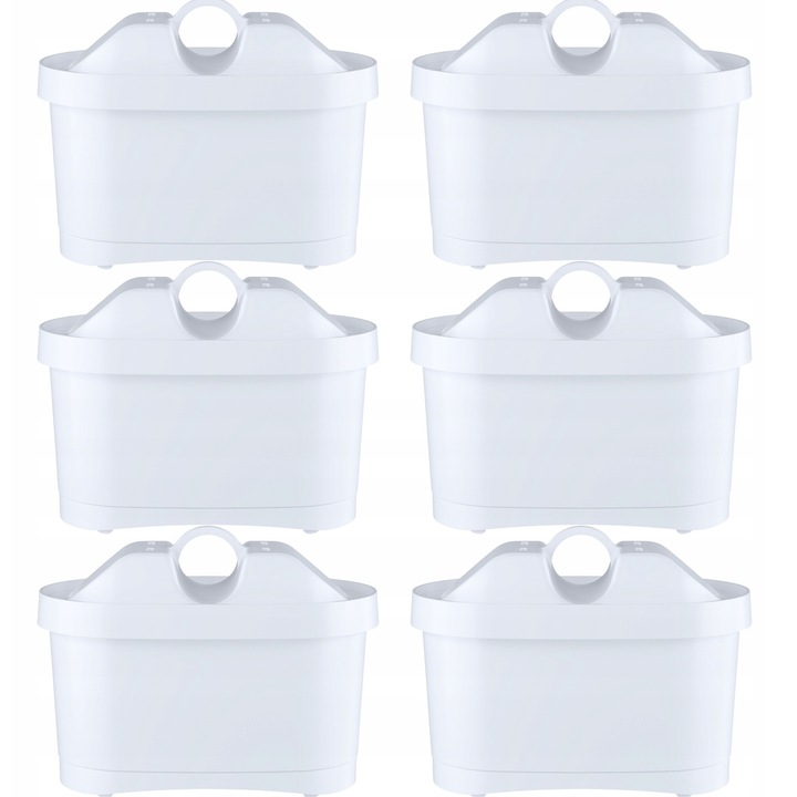 Set 6x filtre apă GOTZE & JENSEN pentru carafe filtrante, activitate de filtrare, 200 l, tehnologie Aqualen