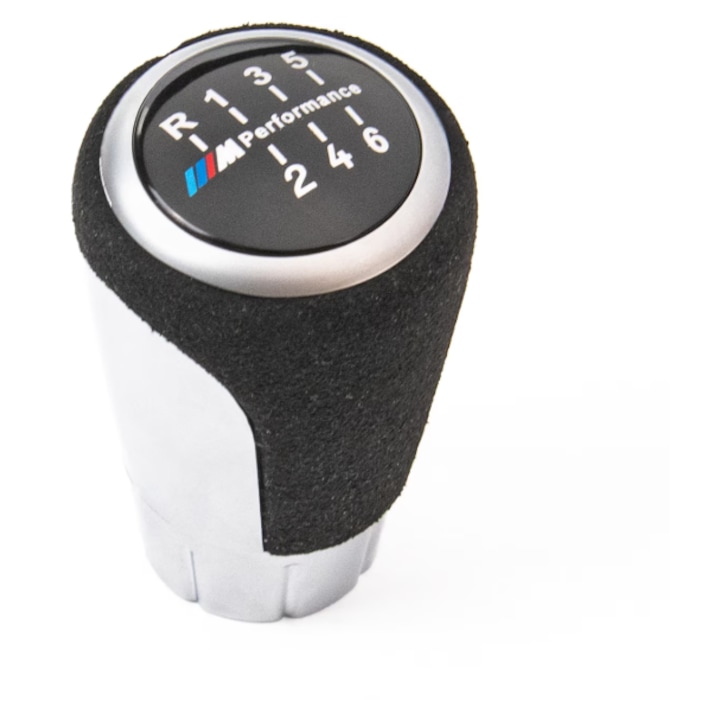 Manuális sebességváltó gomb, BMW, 6 sebességes, kompatibilis BMW 1 E81, E82, E87, E88, 3 E46, E90, E91, E92, 5 E39, E60, X3 E83, X5 E53