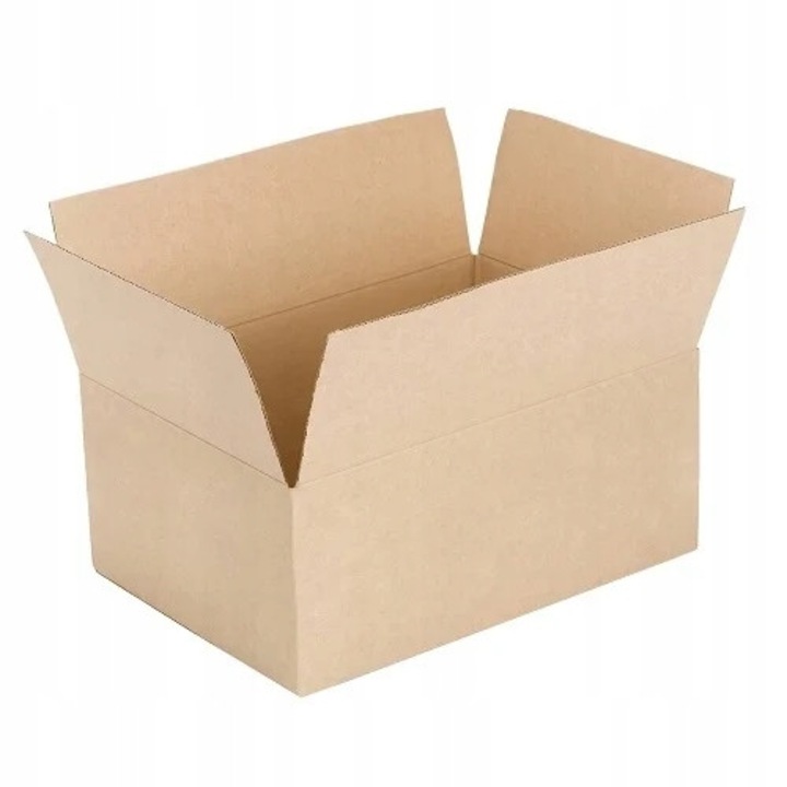 Set Cutii Din Carton, Neopak, Carton Ondulat Rezistent, 36 Cm X 17 Cm X 17 cm, Gri / Maro, 10 Buc