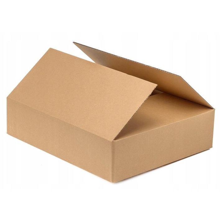 Cutie Din Carton, Neopak, Rezistenta Si Usoara Pentru Transport Si Depozitare, Ideala Pentru E-commerce, Documente Si Produse Mici, Ambalaj Sigur Si Practic, 40x35x10 cm, Maro
