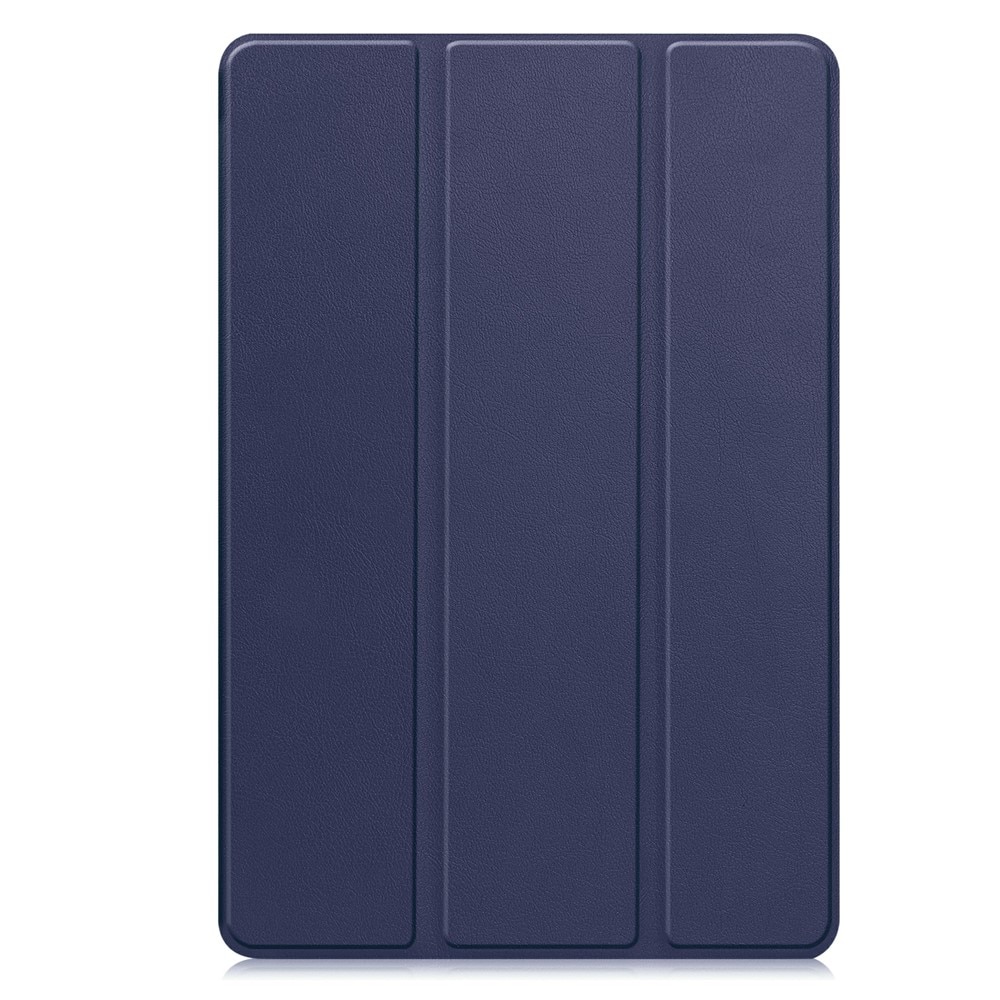 Husa tableta pentru Lenovo Idea Tab Plus 12.1, SKYDDAR INNOVATION, cu suport Multi-Unghi si functie Sleep/Wake, FoldPro, Albastru, set cu sticker