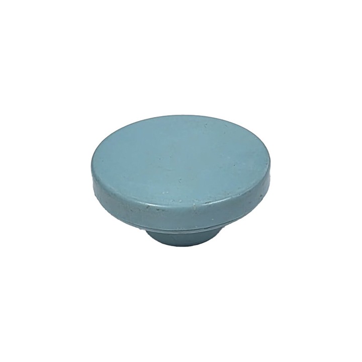 Maner pentru mobila, din plastic, R-3029, diametru 50 mm, Albastru Deschis