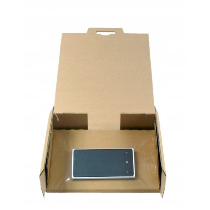 Ambalaj Fixbox, Neopak, Calitate Inalta, Durabil Si Rezistent La Daune, Folie Unica, Elastica Si Rezistenta La Rupere, Depozitare Si Transport Sigur, 225x145x50mm, Maro