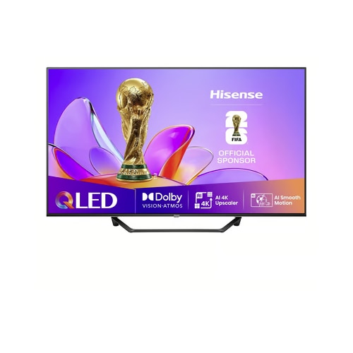 Televizor QLED Hisense 55A79NQ, 55 inci, 4K UHD, HDR, Smart TV, control vocal, 139cm
