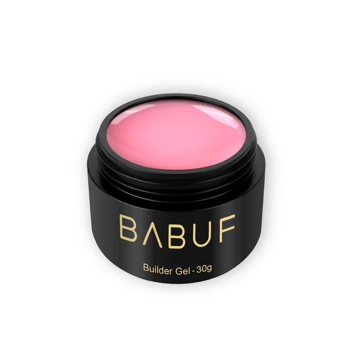 Gel de constructie autonivelant BABUF Blush BG3, roz natural, 30 g