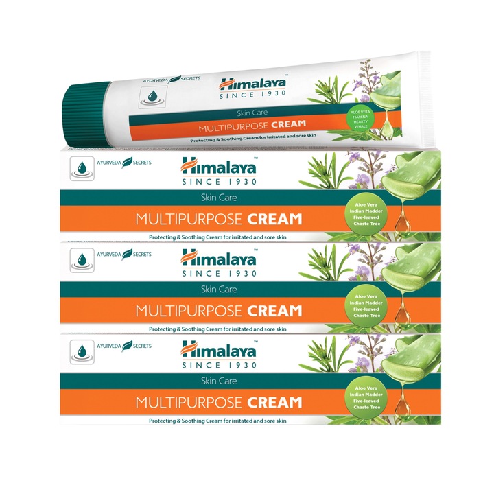 Himalaya Revitalizáló Krém Készlet, Antiszeptikus és Nyugtató, 3x20g