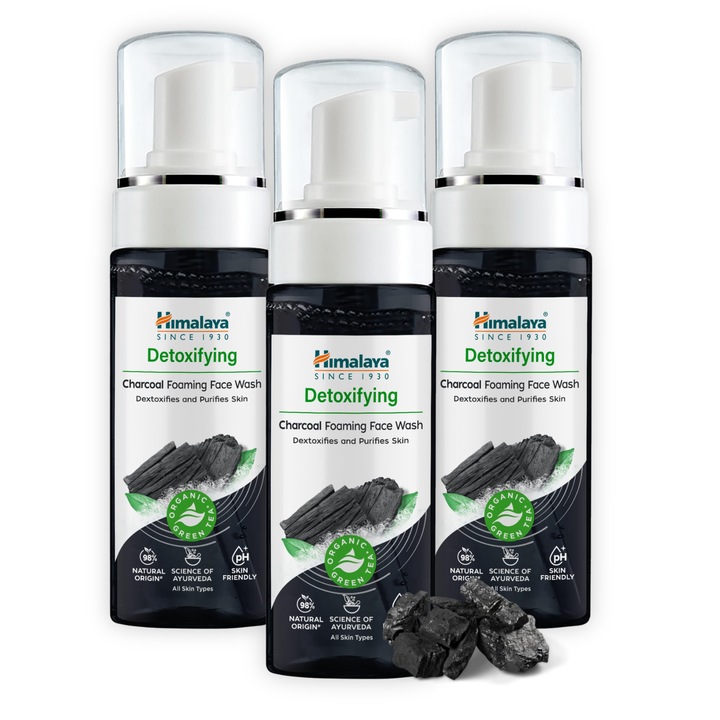 Set 2x, Spuma De Curatare Fata, Himalaya, Pentru Ten Gras Si Mixt, 150ml, Ingrediente De Origine Naturala, Protectie Zilnica Impotriva Cariilor