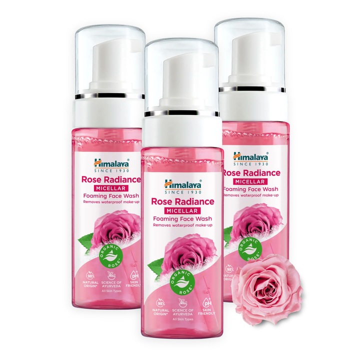 Set spume de curățare, Himalaya, 2x150ml, 98% ingrediente de origine naturală, ten normal