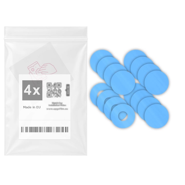 Set de 4 sticle de protectie pentru Xiaomi Redmi Note 15 Pro 5G – apgo, camera sticla pentru obiectivul camerei telefonului, full glue, 9H, anti-zgarieturi