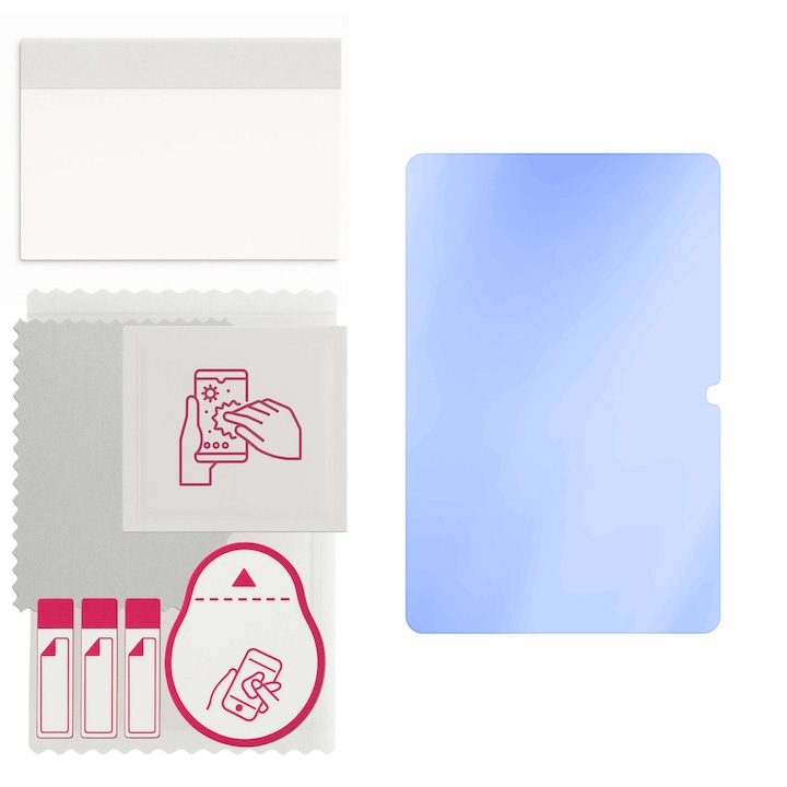 Защитно стъкло apgo за Lenovo Idea Tab 11 TB336FU – хибридно стъкло, подсилено за дисплей, лъскаво, pro flexible Hybrid Glass, 9H, full glue