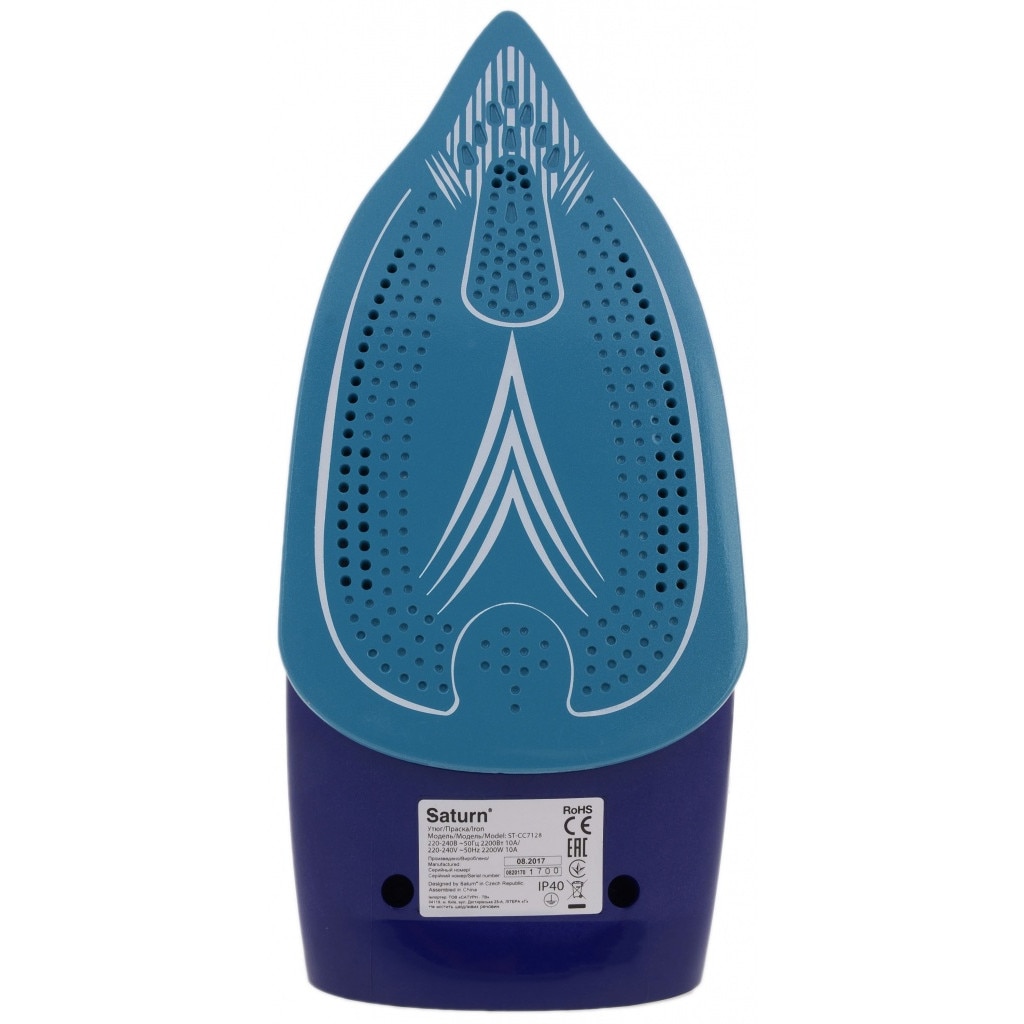 Fier de calcat Saturn ST-CC7128, 2200W, ceramica, 415ml, autocuratare, termostat