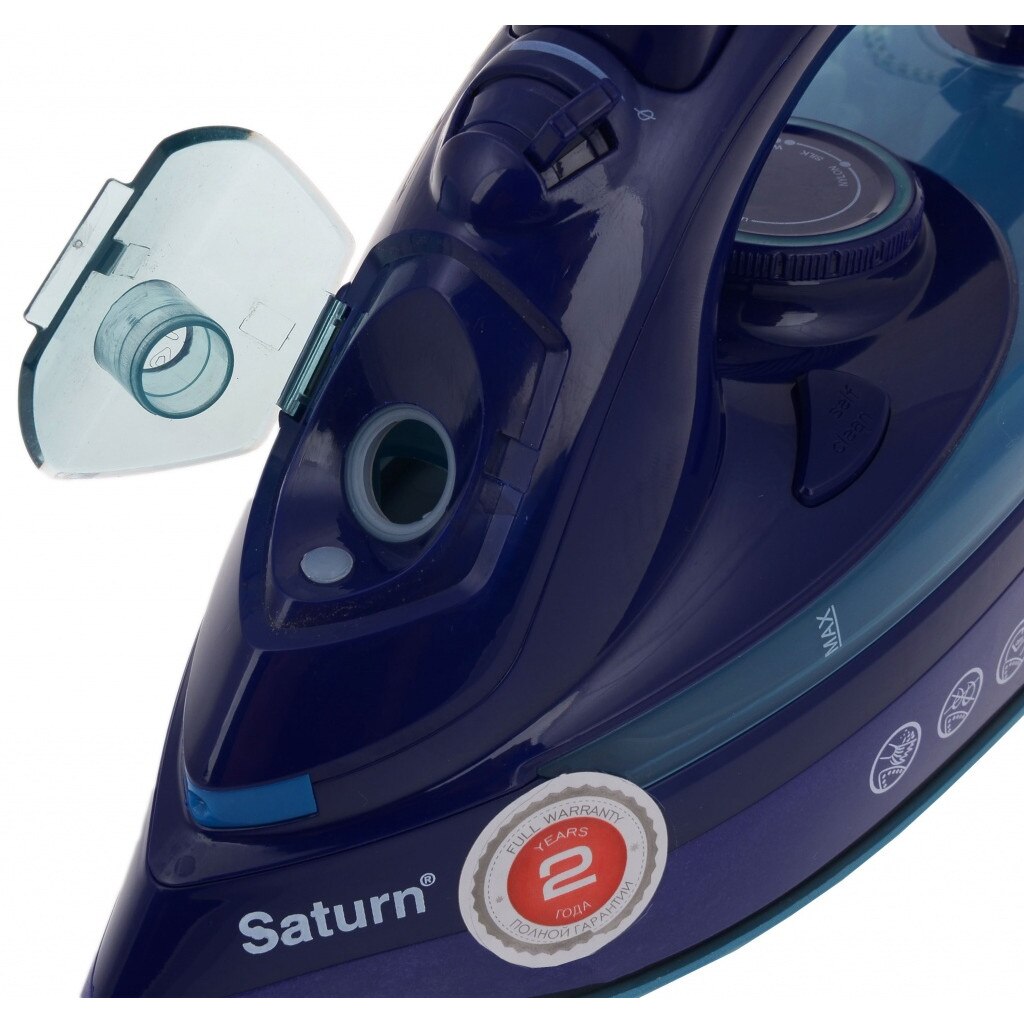 Fier de calcat Saturn ST-CC7128, 2200W, ceramica, 415ml, autocuratare, termostat