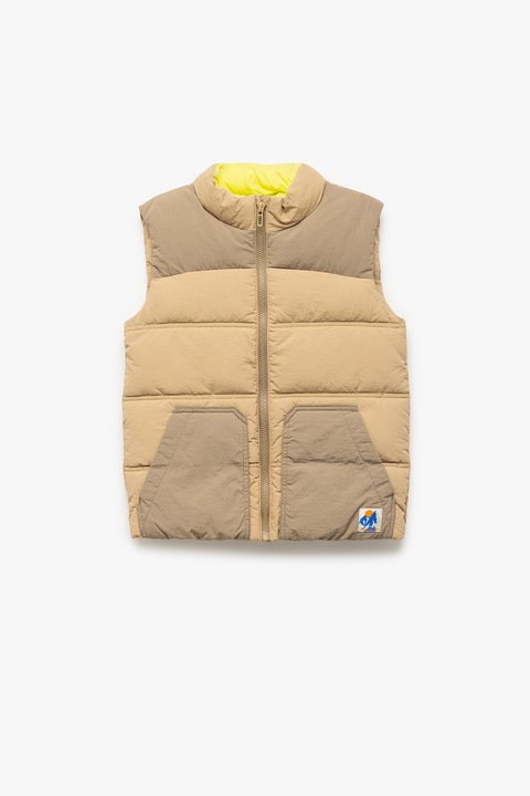 KOTON, Vesta matlasata cu vatelina, Bej, 158-164 CM