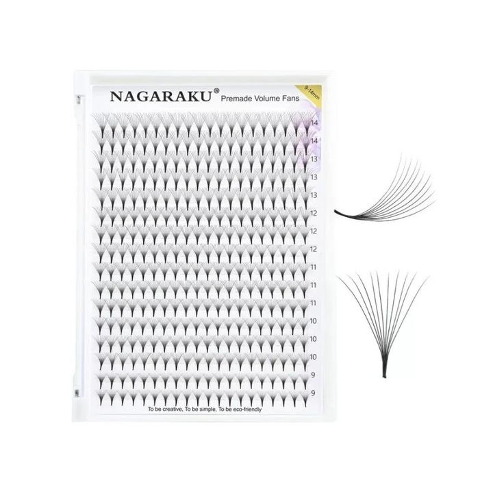 Mix Extensii Gene Nagaraku Premade D007 5D