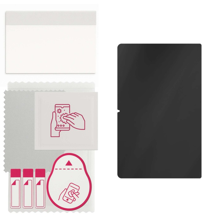 Защитно стъкло PRIVACY apgo за Lenovo Tab K11 Gen 2 ZAFS0174PL 11 – хибридно стъкло, цяло лепило, гъвкаво стъкло