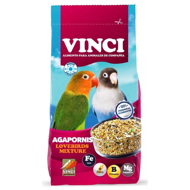 Mix Seminte Papagali Agapornis, Vinci, 1Kg