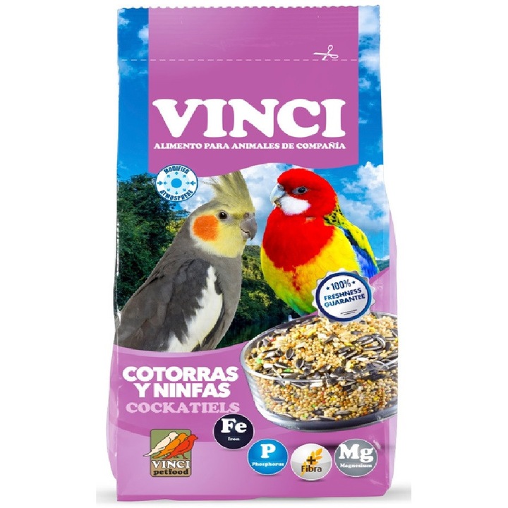 Mix Seminte Papagali Nimfe, Vinci, 1Kg