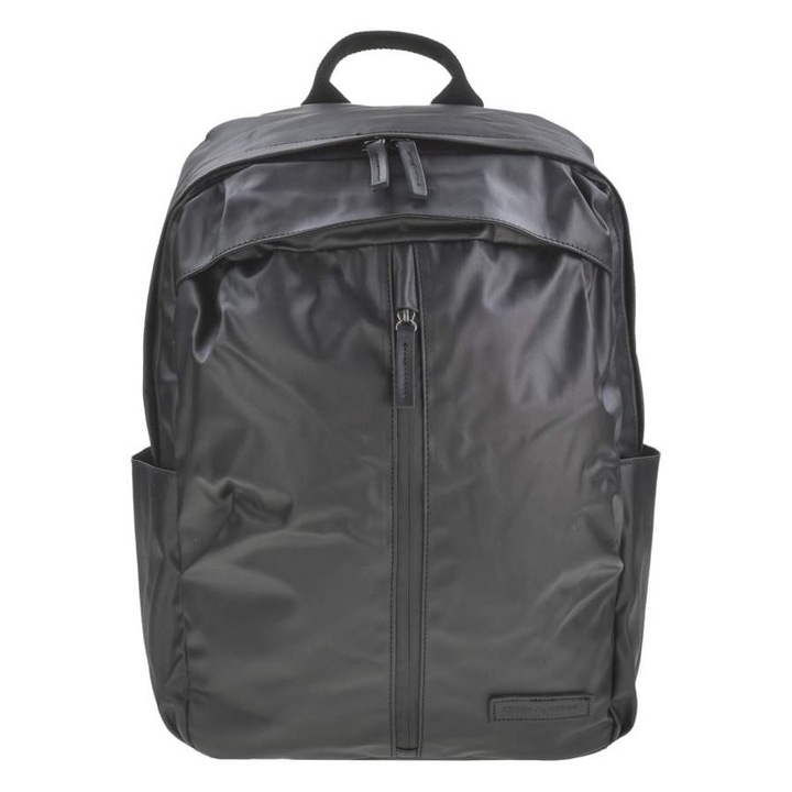 Hátizsák, Greenburry, "Aviator Waterproof", Pamut, Vízálló, 27x39cm, Fekete