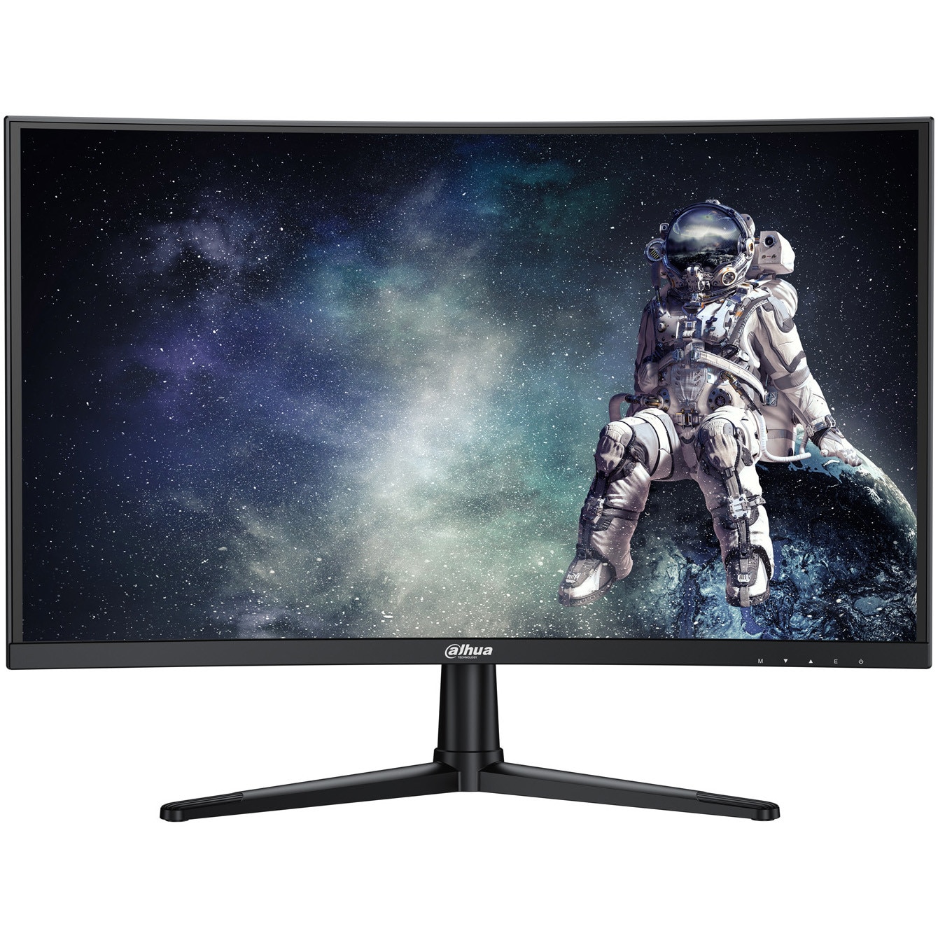 Monitor Gaming Curbat LED VA Dahua LM24-E240C, 23.6", Full HD (1920x1080), 240Hz, 1ms MPRT, HDR 10, Adaptive sync, curbura 1500R, HDMI 2.0, Display Port, Negru