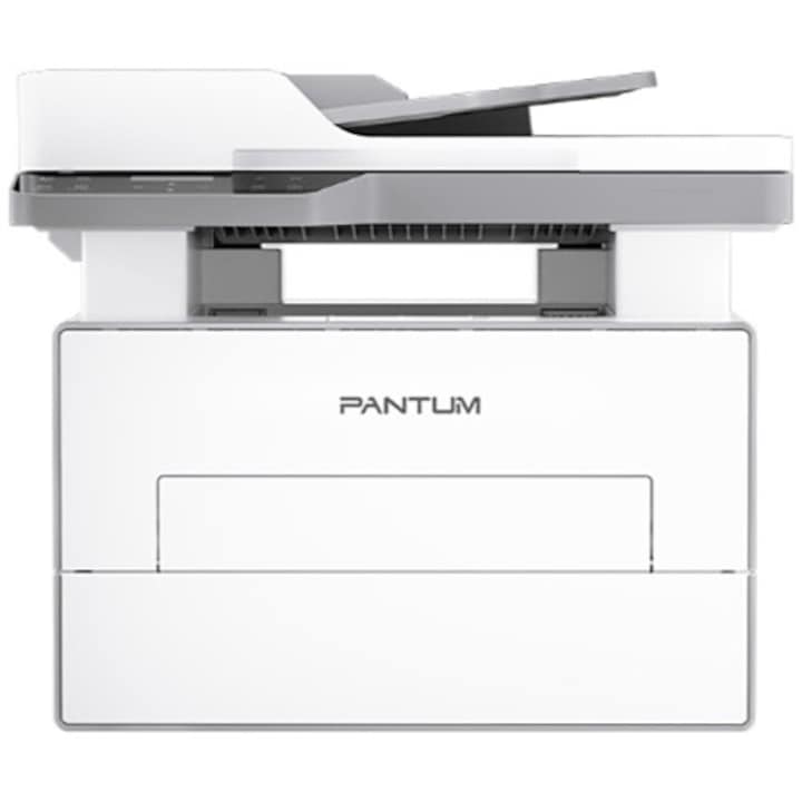 Многофункционален лазерен монохромен принтер Pantum BM4240ADW, Серия Efficient Pro, Печат, Копиране, Сканиране, ADF, Bluetooth, USB, Ethernet, Wi-Fi, Скорост на печат 33ppm(A4) / 35ppm(Letter), 256MB, Бял