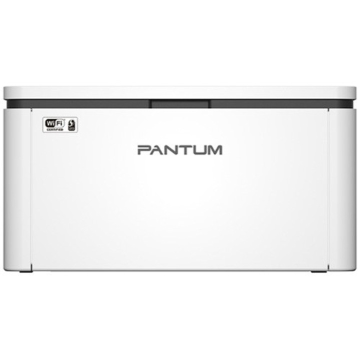Монохромен лазерен принтер Pantum BP2300NW, Smart Classic Series, A4, Скорост на печат 22ppm(A4) / 23ppm(Letter), 2.4Ghz/5Ghz Wi-Fi, USB, Ethernet, 256MB, Бял