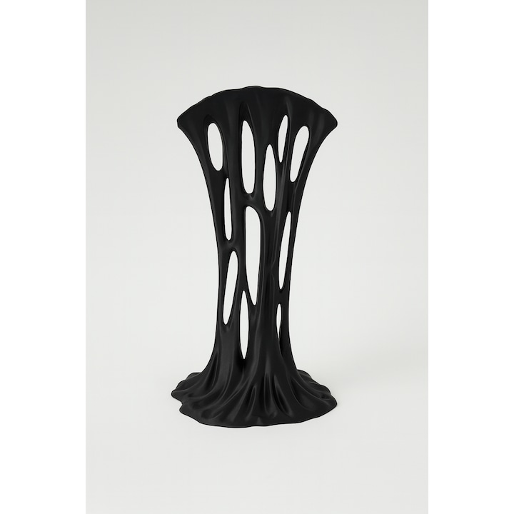 Suport Casti Stick 3D Print, Negru, 24 cm, Design Organic Unic
