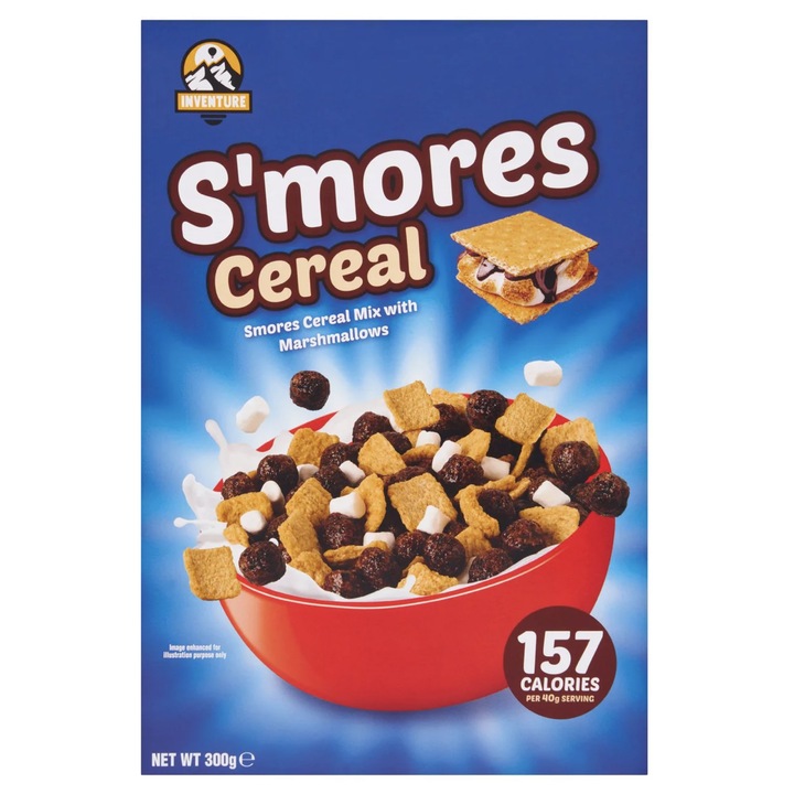 Cereale S'mores, mix cereale cu bezele, 300 g