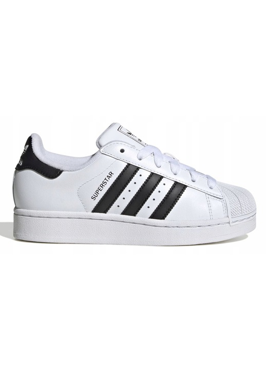 Tenisi dama Superstar, Adidas, piele naturala/sintetic, alb/negru, 36 2/3 EU