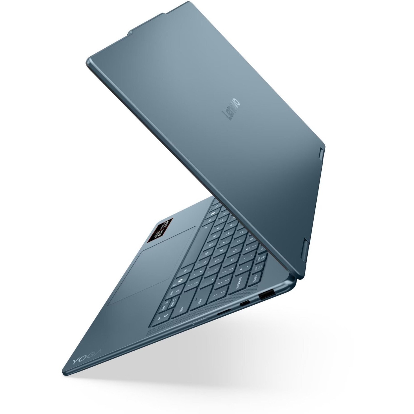 Laptop Lenovo Yoga 7 Hybrid (2-in-1), 14" WUXGA Touchscreen, AMD Ryzen™ AI 5 340 pana la 4.8 GHz, 16 GB RAM LPDDR5 6400, 512 GB SSD, AMD Radeon 840M, Windows 11 Home, Tidal Teal 512 GB