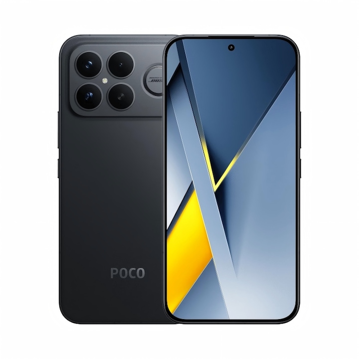 Мобилен телефон Poco F8 Ultra, 12GB RAM, 256GB, 5G, Черен