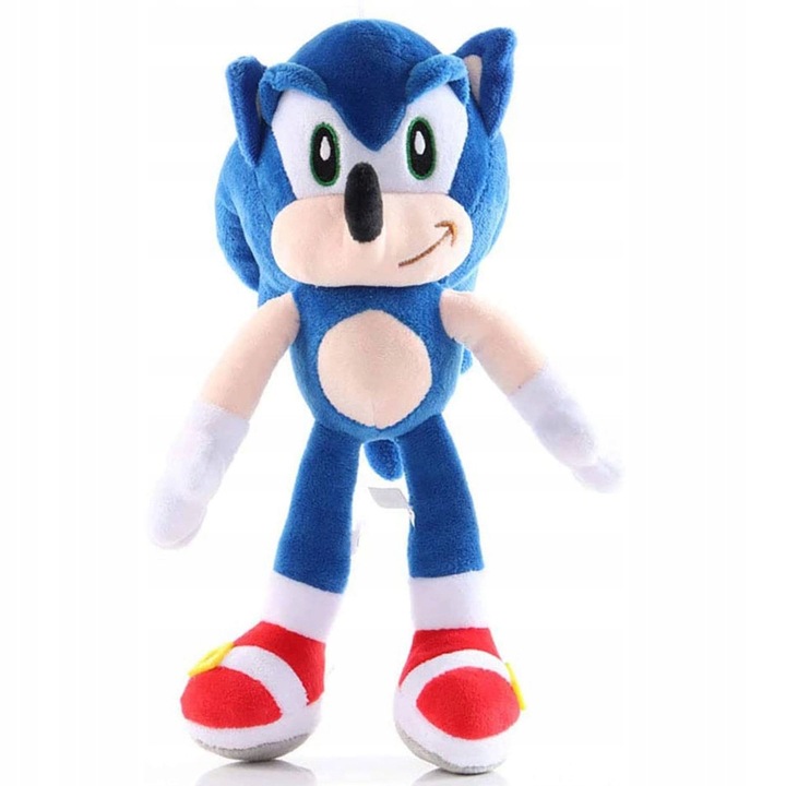 Sonic plüss 30 cm, puha plüssjáték, 3 éves kortól, kék