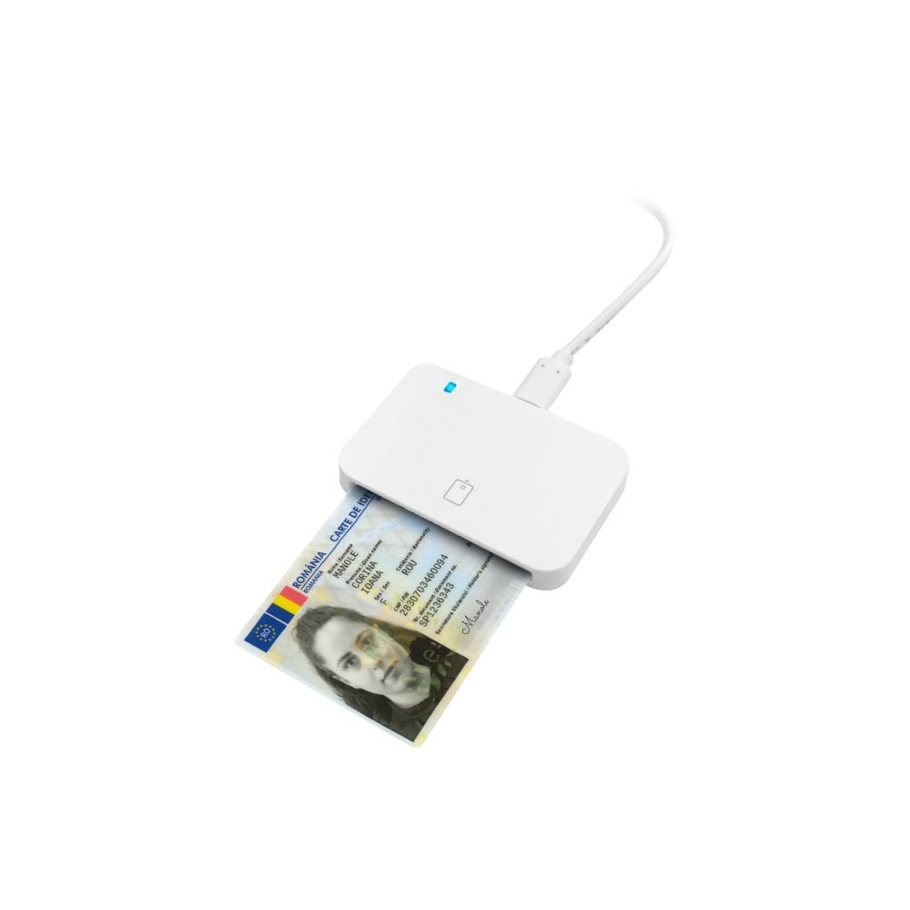 Cititor carte electronica de identitate CCR7135A, suporta ISO/IEC