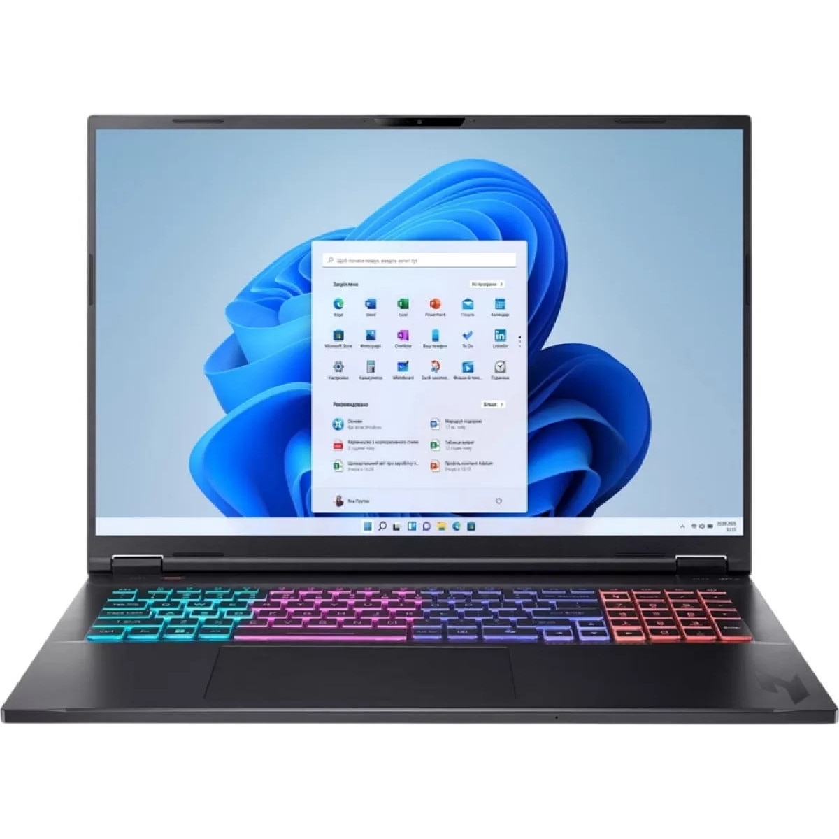 Laptop Acer Nitro V18 WQXGA 18 inch AMD Ryzen AI 7 350 16GB 1TB SSD RTX 5060 Windows 11 Home Black