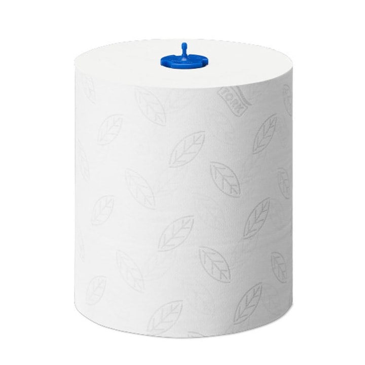 Rola prosoape hartie autocut matic Tork H1, alba, 2 straturi, 150 m, 600 servetele, 120067 / 120069