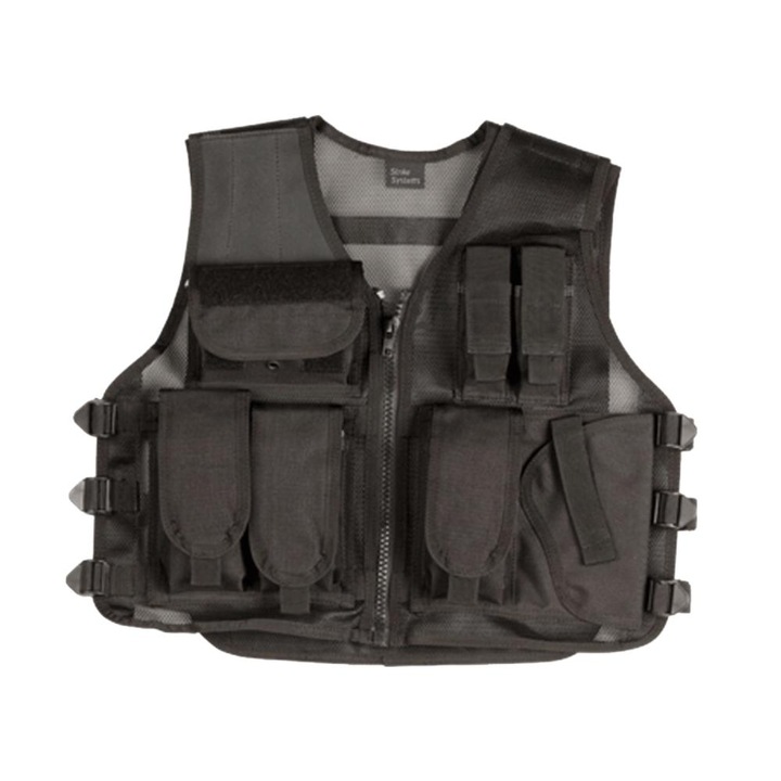 Vesta sport barbati ASG, Soft Tactical, negru, L INTL