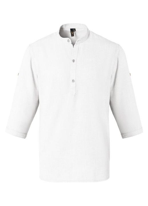 Camasa barbati, Axon, MAUI, maneca 3/4, alb, poliester