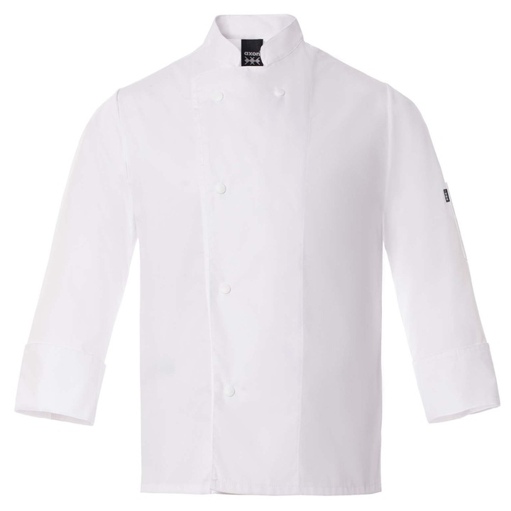 Jacheta Axon CHEF, alba, de bucatar, S