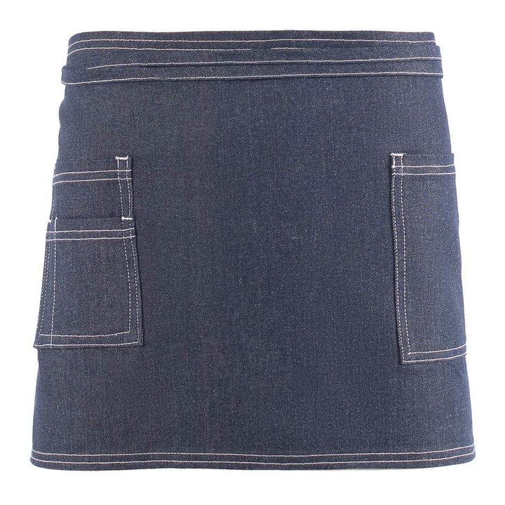 Sorturi bucatarie si gratar Axon, Podia meses DRAGO, denim blue, 100% bumbac, One Size
