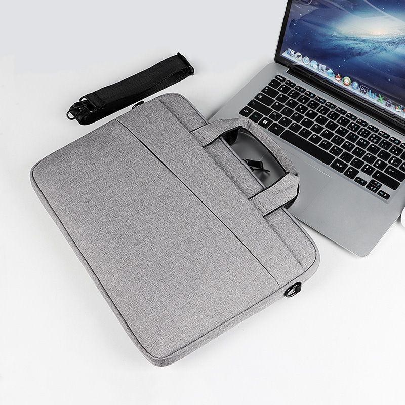 Geanta Laptop 15.6 inch, Ergonomic, Impermeabil, Gri
